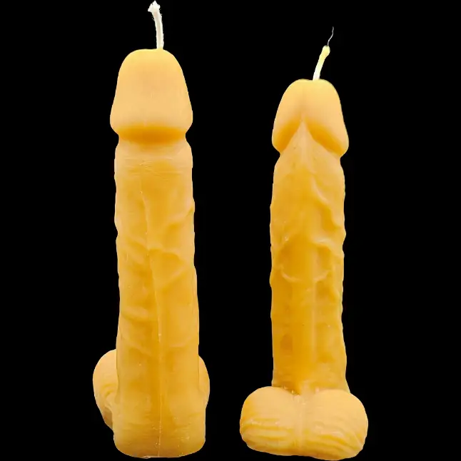 Werner 1 - Gelb - Santa Pauli - Bienenwachskerze Werner 1 - Gelb - Santa Pauli - Bienenwachskerze