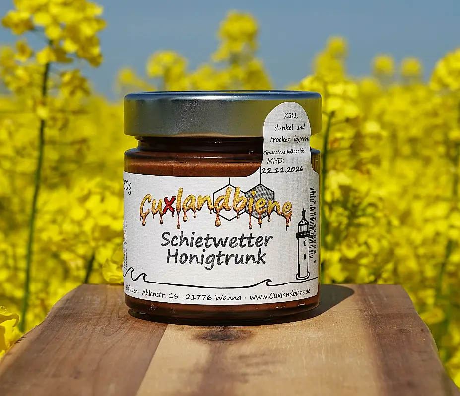 Schietwetter in Honig - Rapsfeld Schietwetter in Honig - Rapsfeld