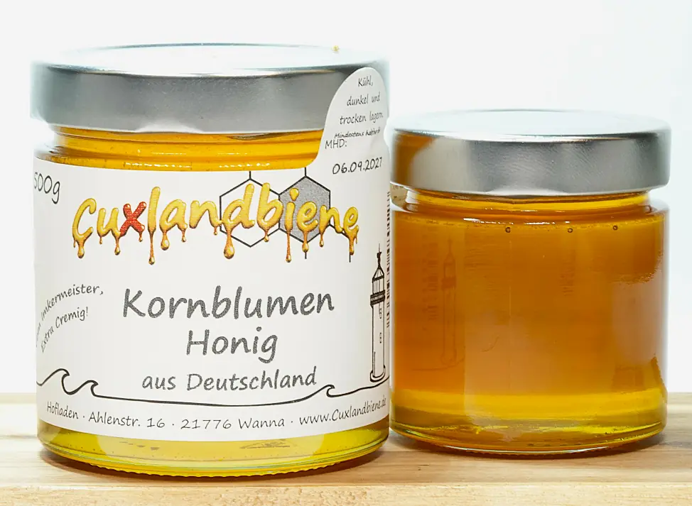 Kornblumenhonig fluessig 500g und 250g