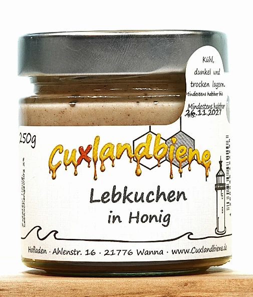 Lebkuchen in Honig 1