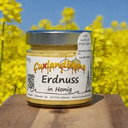 Erdnuss in Honig - Rapsfeld