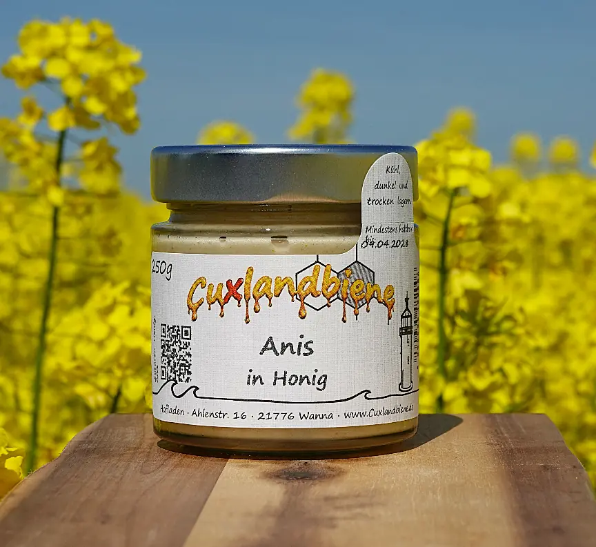Anis in Honig - Rapsfeld