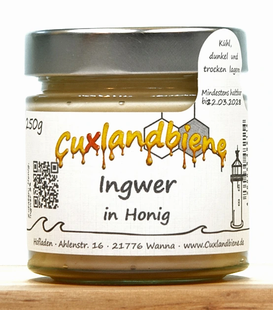 Ingwer in Honig 1