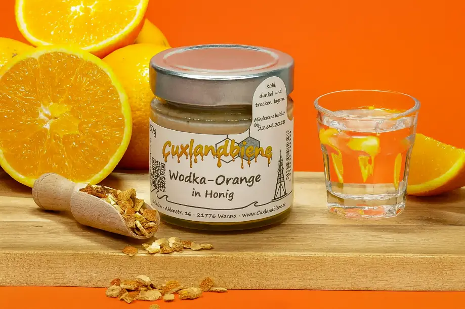 Wodka-Orange in Honig 4 Wodka-Orange in Honig 4