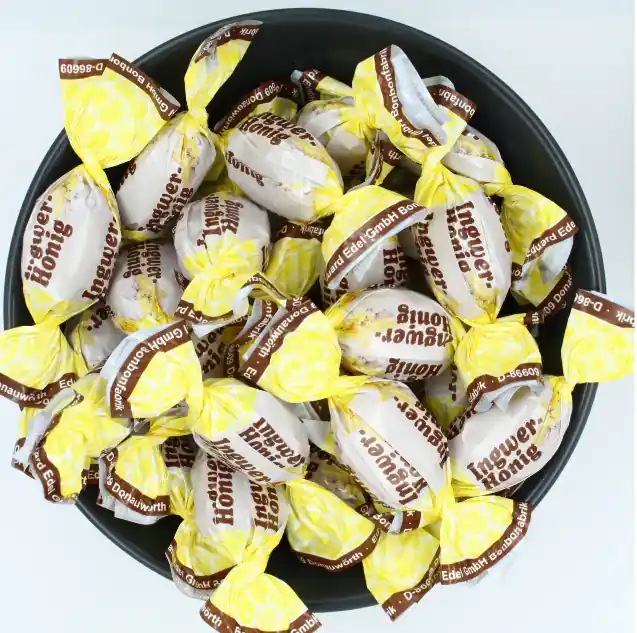 Ingwer Honigbonbons Ingwer Honigbonbons