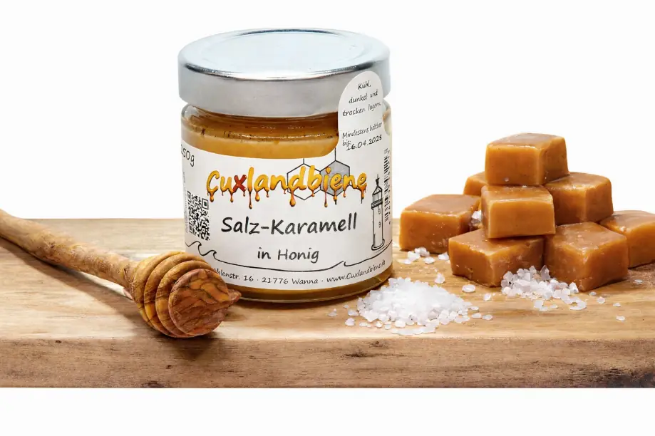 Salz-Karamell in Honig 3
