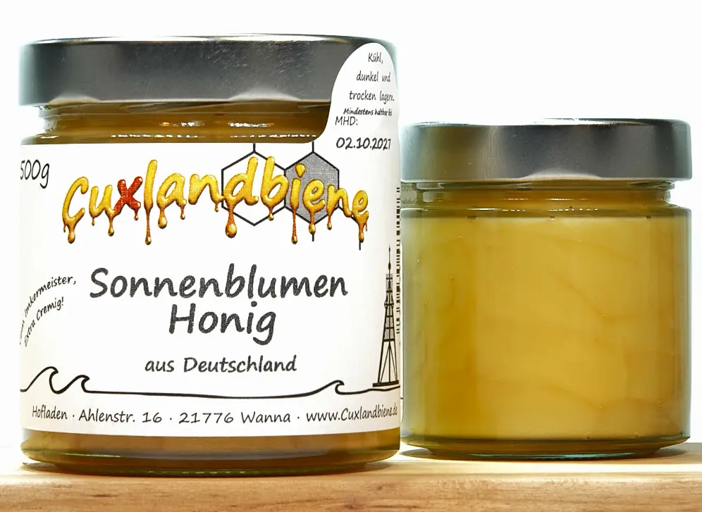 Sonnenblumenhonig 500g und 250g