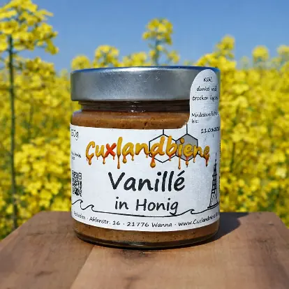 Vanille in Honig - Rapsfeld