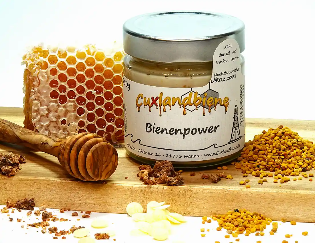 Bienenpower in Honig 3