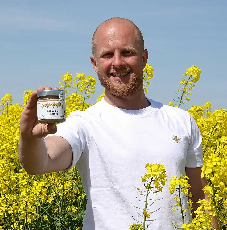 Lebkuchen in Honig -  Alex im Raps