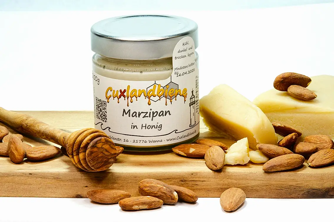 Marzipan in Honig 3