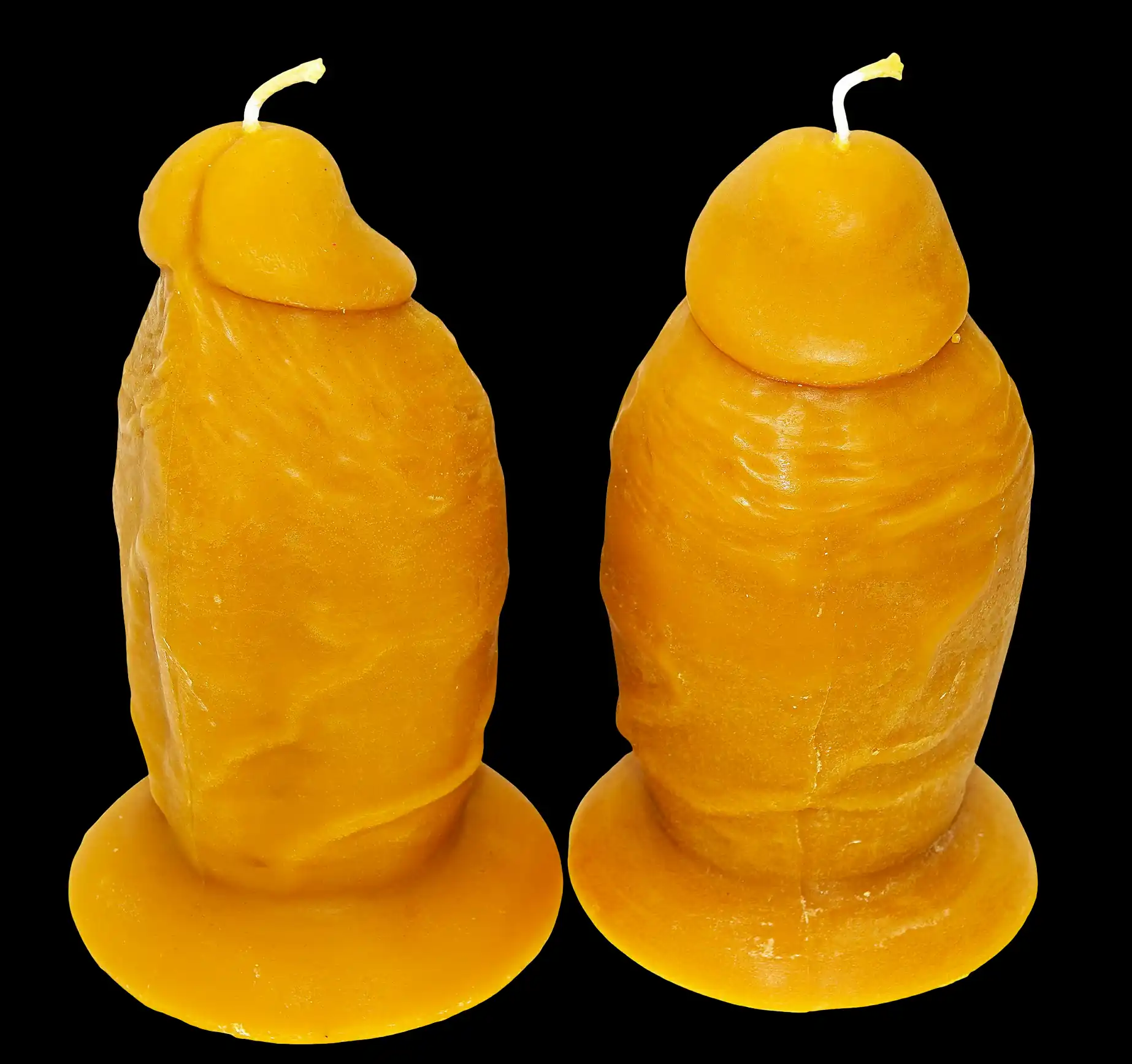 Hagrid 1 - Gelb - Santa Pauli - Bienenwachskerze(1)