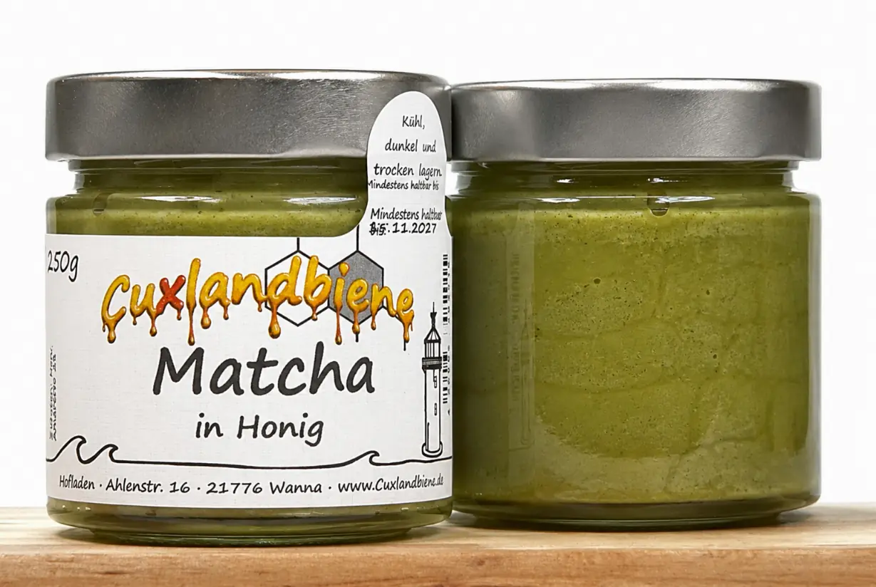 Matcha in Honig 2