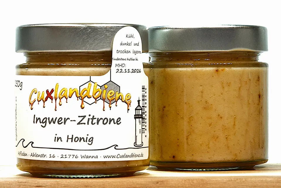 Ingwer-Zitrone in Honig 2