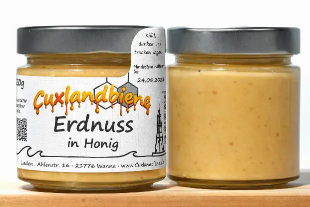 Erdnuss in Honig 2