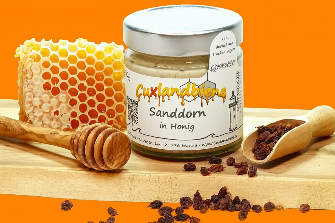 Sanddorn in Honig 4