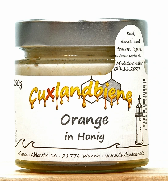 Orange in Honig 1