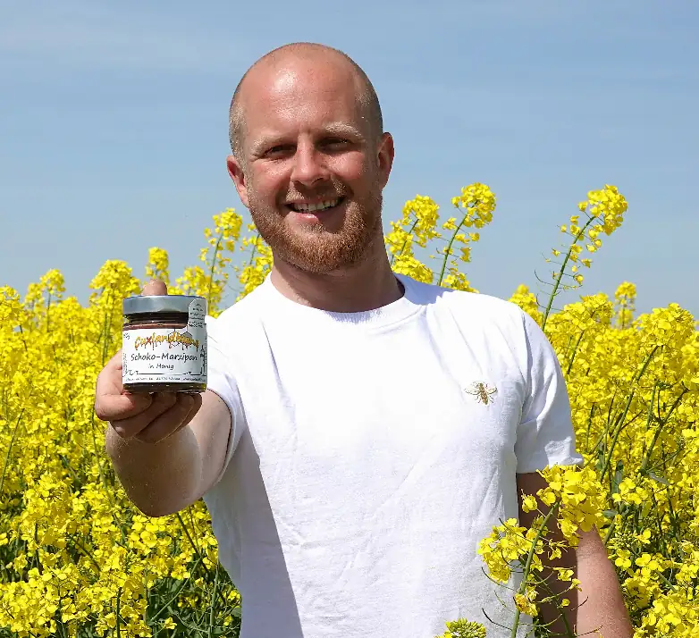 Schoko-Marzipan in Honig -  Alex im Raps