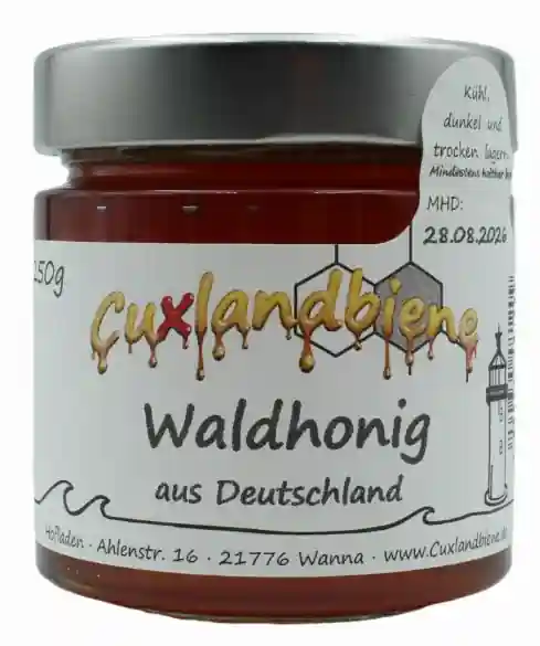 Waldhonig 250g mit Etikett