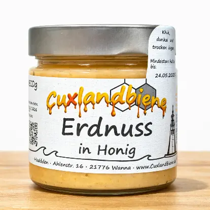 Erdnuss in Honig 1