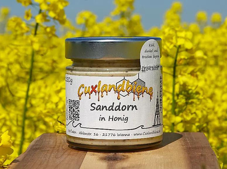 Sanddorn in Honig - Rapsfeld