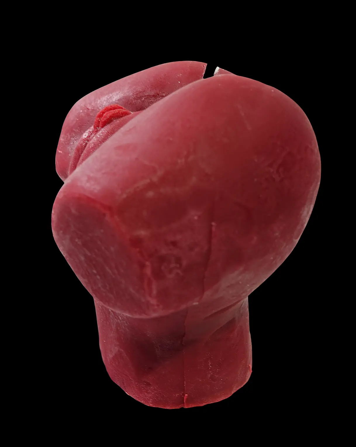 Waldtraut 4 - Rot - Santa Pauli - Bienenwachskerze(1)