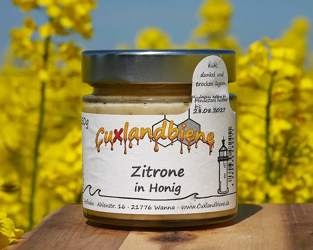 Zitrone in Honig - Rapsfeld