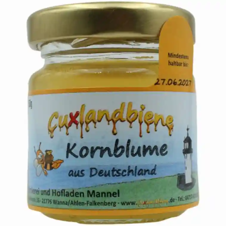 Kornblumenhonig 50g mit Etikett flüssig
