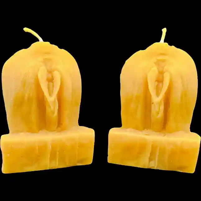 Anna 1 - Gelb - Santa Pauli - Bienenwachskerze Anna 1 - Gelb - Santa Pauli - Bienenwachskerze