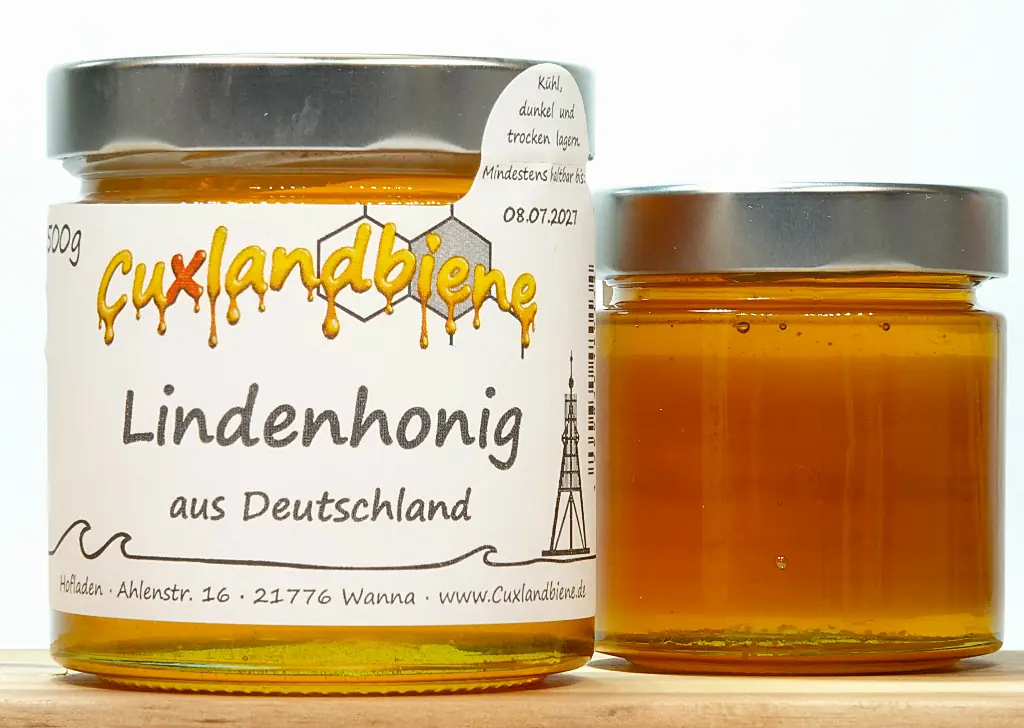 Lindenhonig fluessig 500g und 250g Lindenhonig fluessig 500g und 250g