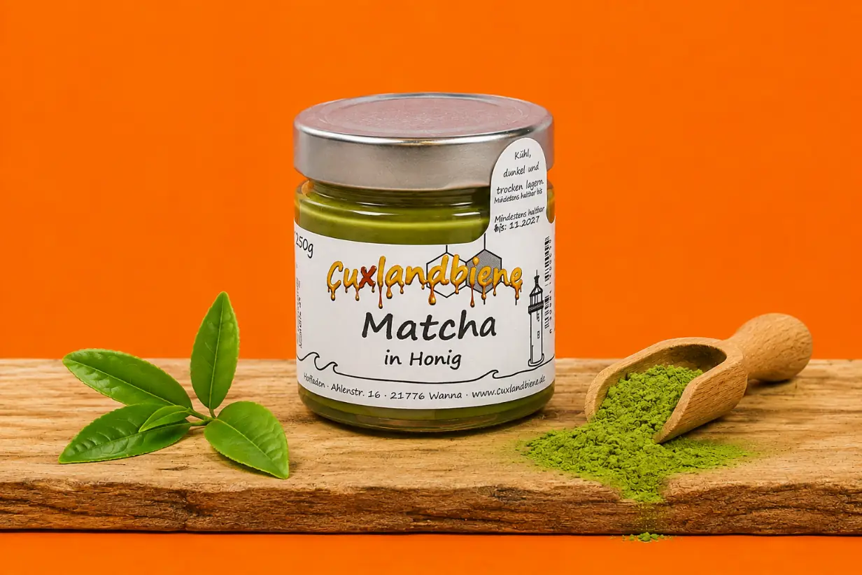 Matcha in Honig 5