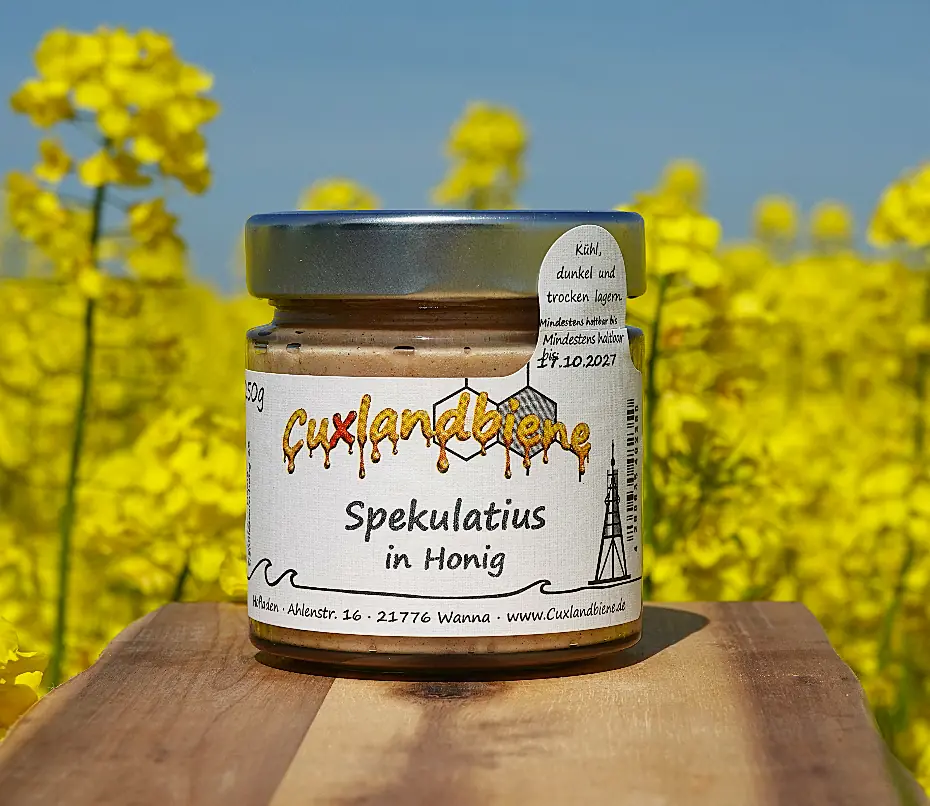 Spekulatius in Honig - Rapsfeld Spekulatius in Honig - Rapsfeld