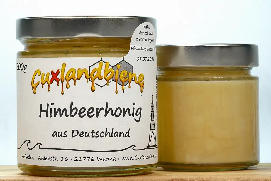 Himbeerblütenhonig 500g und 250g