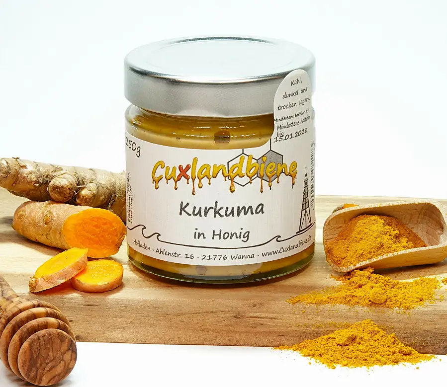 Kurkuma in Honig 3