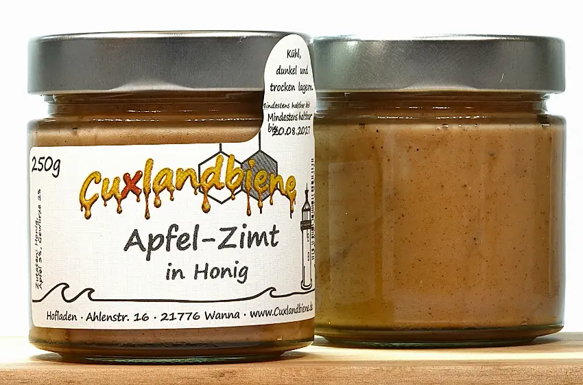 Apfel-Zimt in Honig 2