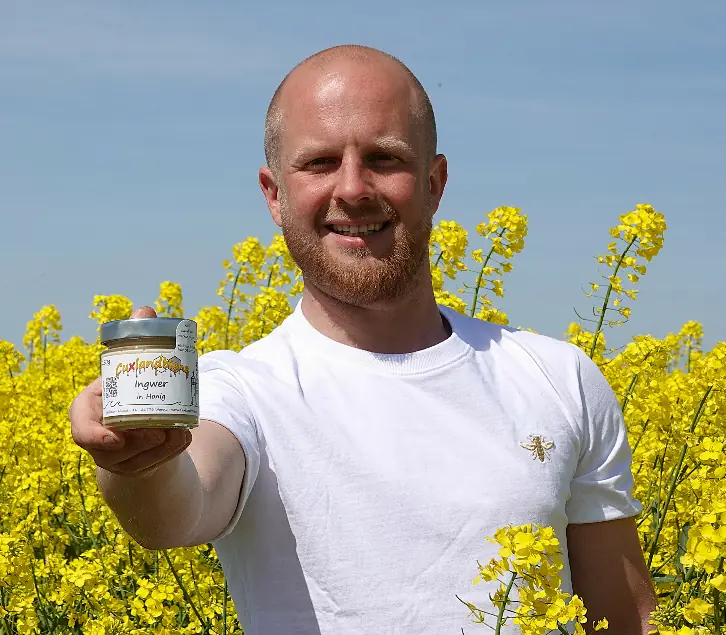 Ingwer in Honig -  Alex im Raps