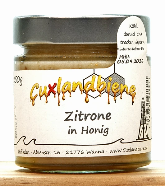 Zitrone in Honig 1