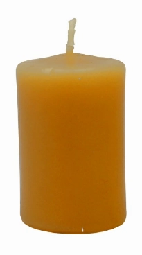Bienenwachskerze-Stumpenkerze-75H50D