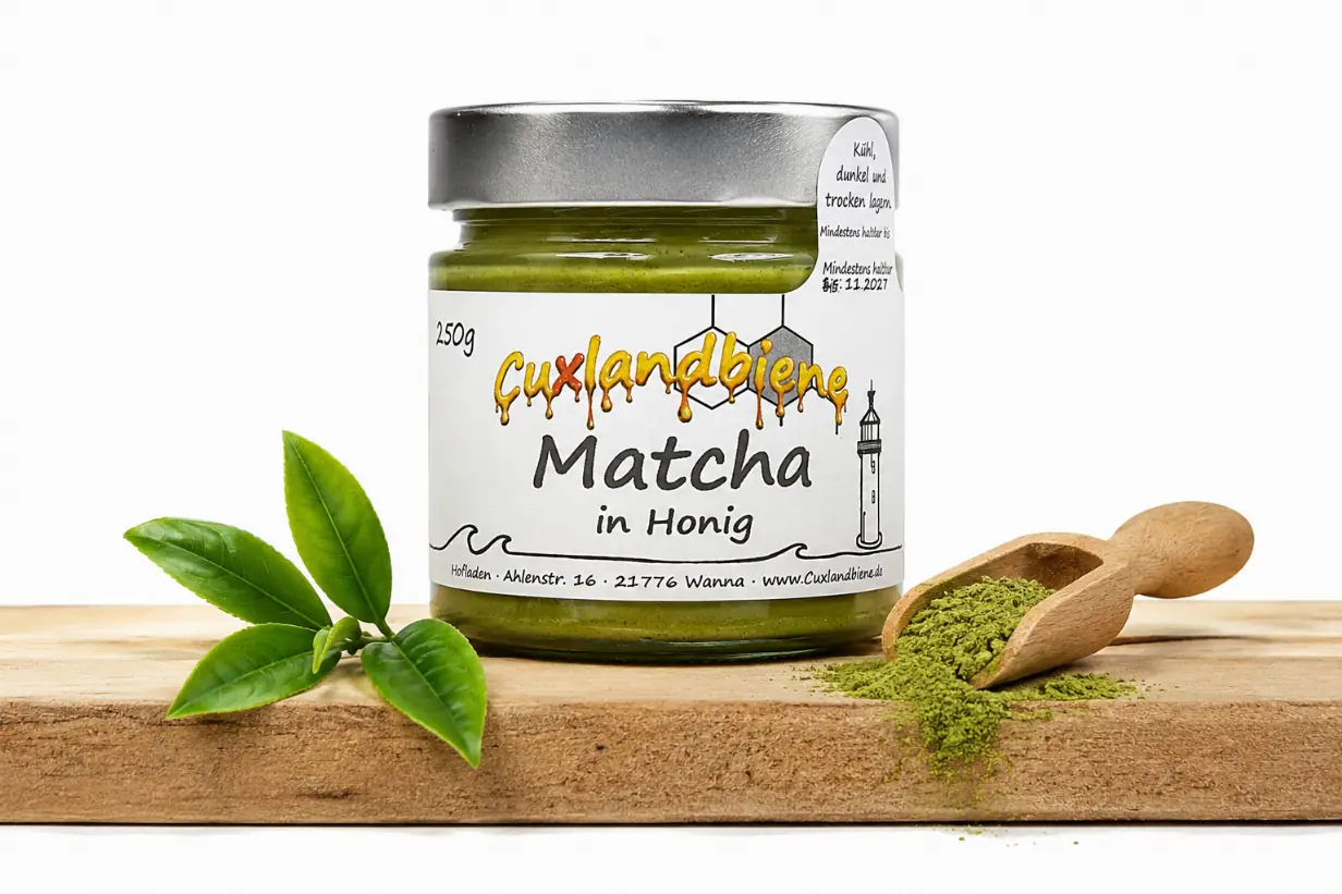 Matcha in Honig 4