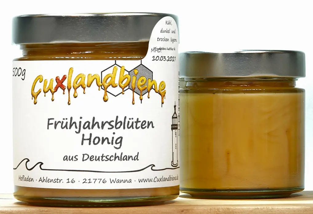 Fruehjahrsbluetenhonig 500g und 250g