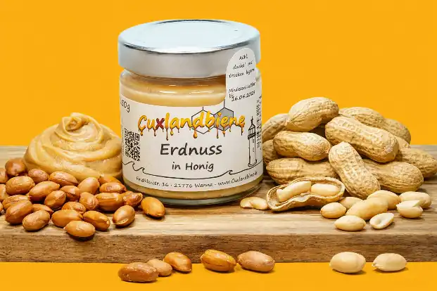 Erdnuss in Honig 5