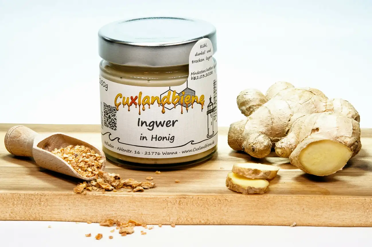 Ingwer in Honig 3