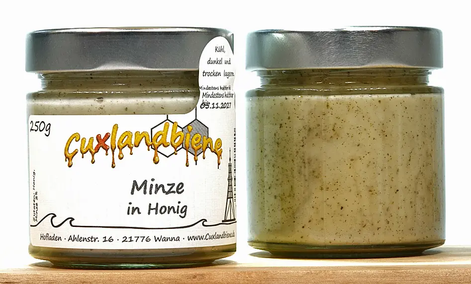 Minze in Honig 2