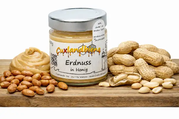 Erdnuss in Honig 4