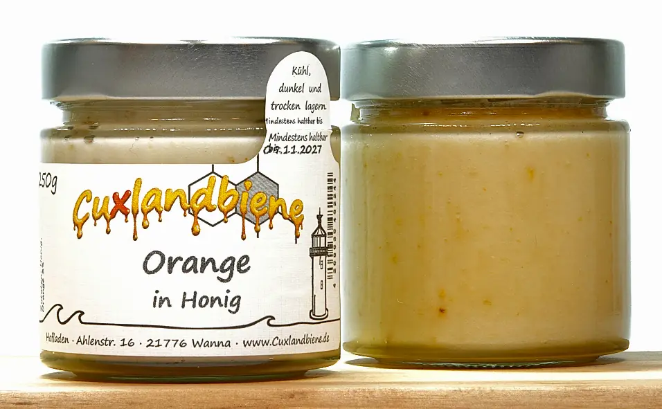 Orange in Honig 2