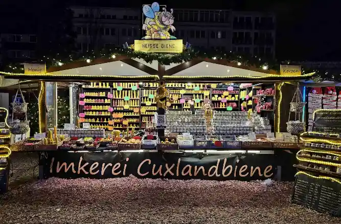 Santa Pauli Weihnachtsmarkt - Stand