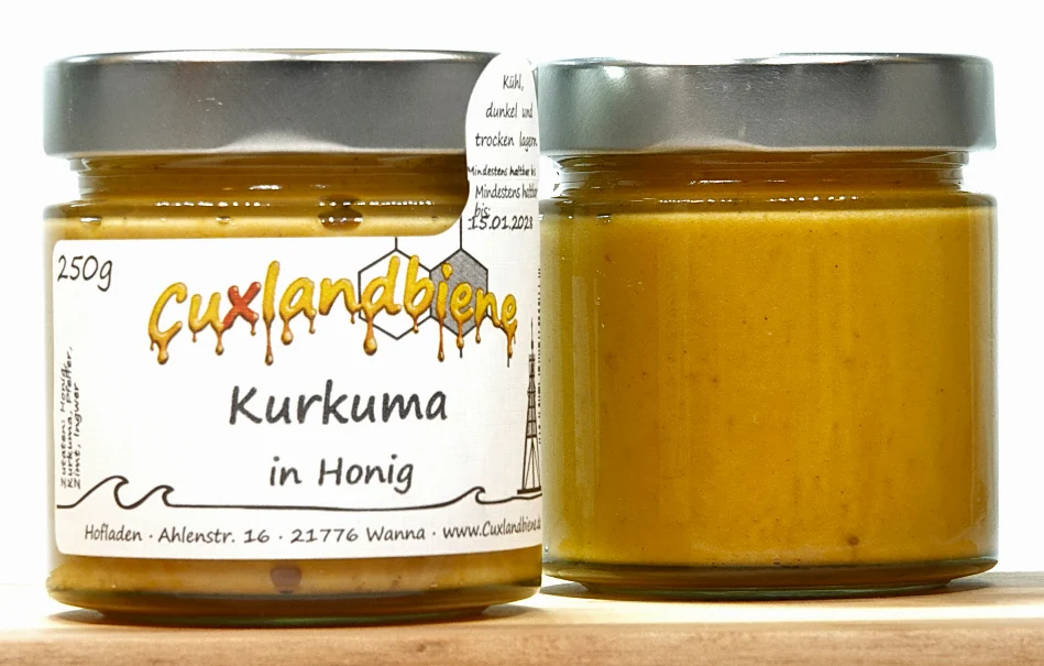 Kurkuma in Honig 2