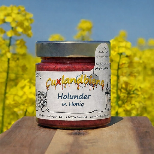 Holunder in Honig - Rapsfeld