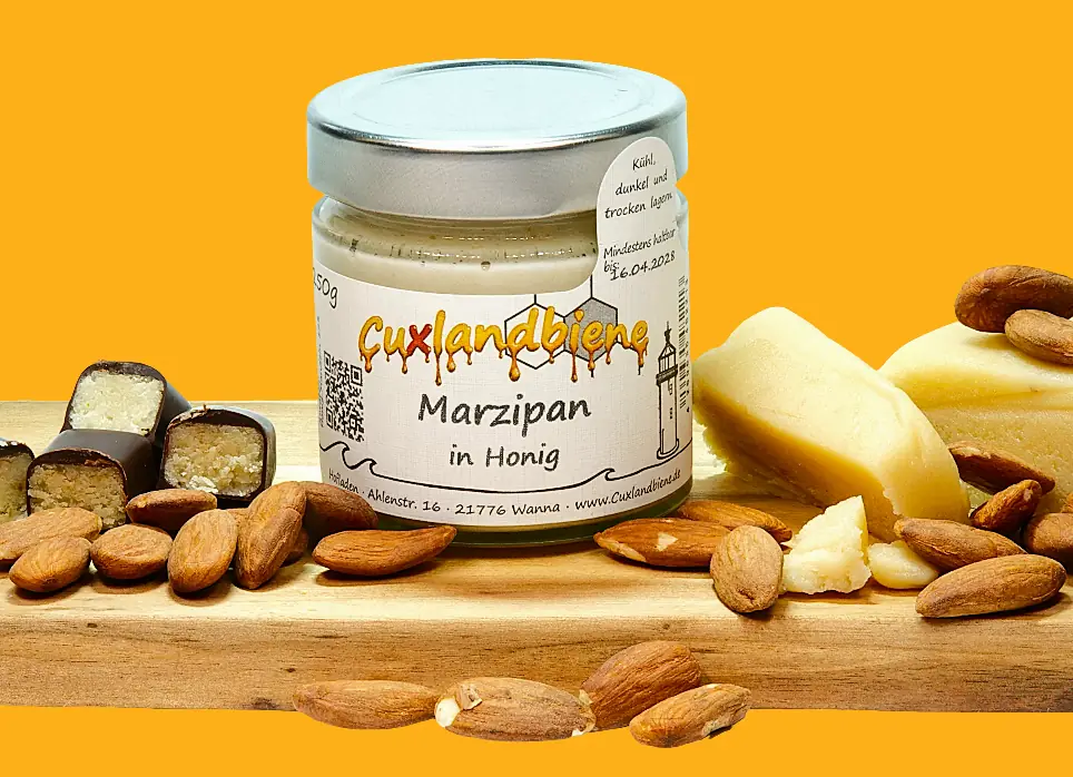 Marzipan in Honig 6