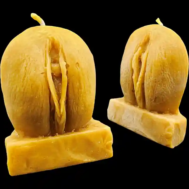 Nina 1 - Gelb - Santa Pauli - Bienenwachskerze Nina 1 - Gelb - Santa Pauli - Bienenwachskerze